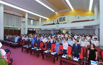Lễ Hiến chương Nhà giáo Việt Nam và Lễ ra mắt Trung tâm Nghiên cứu Khoa học Quản lý và Quản trị An ninh phi truyền thống (NSMS) tại HSB